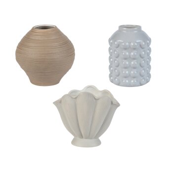 LIVARNO home Dekorative Vase, mit 4 EVA-Pads am Boden -...