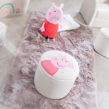 roba Peppa Pig Kinderhocker, rund - B-Ware neuwertig