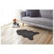 LIVARNO home Kunstfell-Teppich, 60 x 90cm (Grau) - B-Ware neuwertig