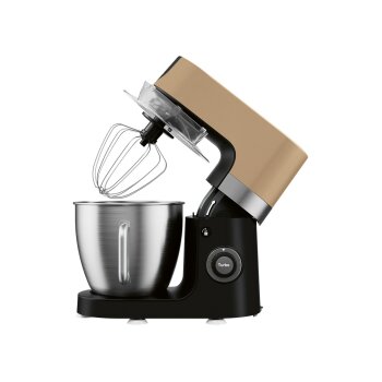 SILVERCREST® KITCHEN TOOLS Profi-Küchenmaschine SKMP 1300 D, schwarz/gold - B-Ware sehr gut