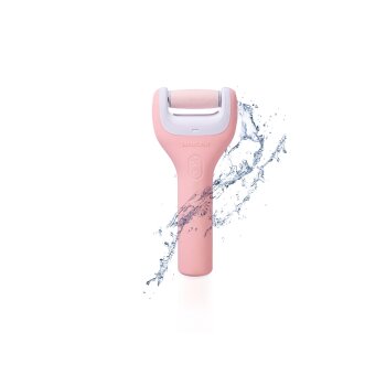 SILVERCREST® PERSONAL CARE Akku-Hornhautentferner, mit 2 Aufsätzen (Rosa) - B-Ware neuwertig