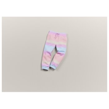 lupilu® Kinder Sweathose, mit seitlichen Eingrifftaschen (rosa/blau, 122/128) - B-Ware neuwertig