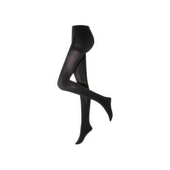 esmara® Damen Thermostrumpfhose / Leggings mit Komfortbund (Strumpfhose, schwarz, L(44/46)) - B-Ware neuwertig