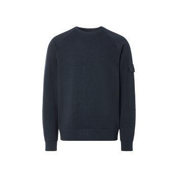 LIVERGY® Herren Sweatshirt / Sweathoodie mit Baumwolle (marine, L(52/54)) - B-Ware neuwertig
