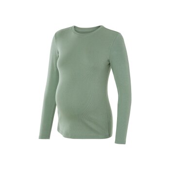 esmara® Damen Umstands-Langarmshirt, in modischer...
