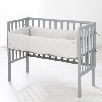roba® Beistellbett 2in1 roba Style, taupe - B-Ware sehr gut