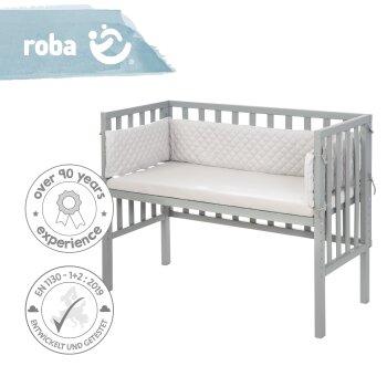 roba® Beistellbett 2in1 roba Style, taupe - B-Ware sehr gut