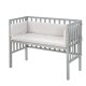 roba® Beistellbett 2in1 roba Style, taupe - B-Ware sehr gut