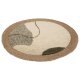 LIVARNO HOME Juteteppich, aus reinem Naturmaterial (Rund) - B-Ware sehr gut