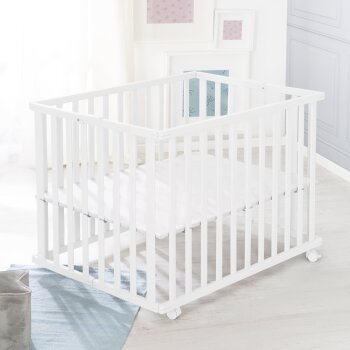 roba Laufgitter klappbar, 75 x 100 cm, weiß -...