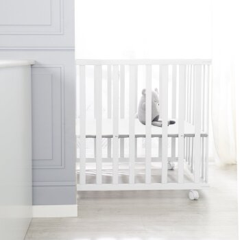 roba Laufgitter klappbar, 75 x 100 cm, weiß - B-Ware sehr gut