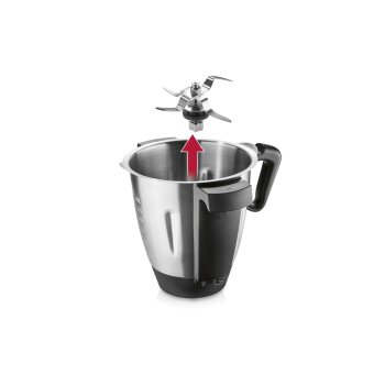 SILVERCREST® KITCHEN TOOLS Monsieur Cuisine Smart SKMS 1200 B2 rot - B-Ware gut