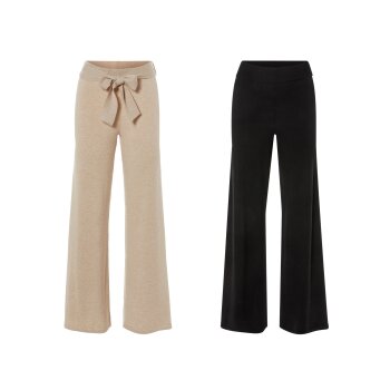 esmara® Damen Feinstrick-Hose, elastischer...