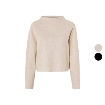 esmara® Damen Strickpullover, modisch kurzer...