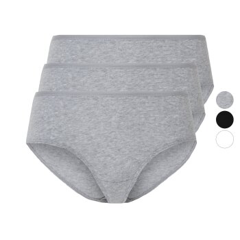 esmara® Damen Hipster, 3 Stück, mit...