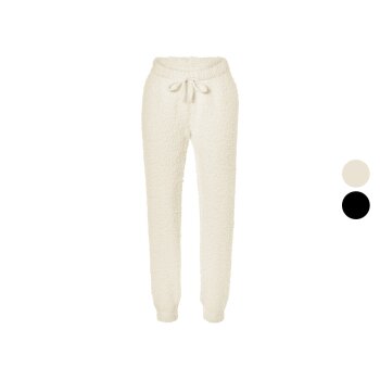 esmara® Damen Plüschhose, mit Bündchen -...