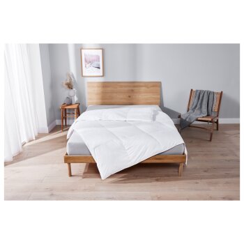 LIVARNO home Feder- und Daunen-Bettdecke, 155 x 220 cm -...