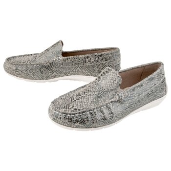 esmara® Damen Mokassins, mit gepolsterter Lederdecksohle - B-Ware