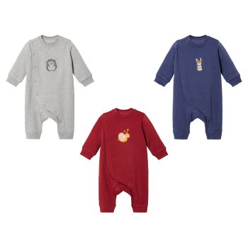 lupilu® Baby Strampler mit Stickerei - B-Ware
