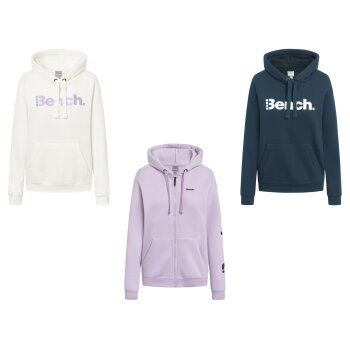 BENCH Damen Sweathoodie / Sweatjacke mit Kordelzug - B-Ware