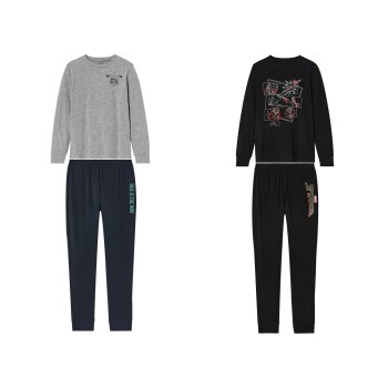 Kinder Pyjama mit Print - B-Ware