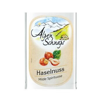 Alpenschnaps Steinbeisser Haselnuss 33% Vol