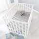 roba Laufgitter Little Stars, klappbar, 74 x 100 cm, weiß - B-Ware neuwertig
