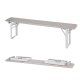 roba 3-teilige Outdoor Kinderparty-Garnitur, grau lasiert - B-Ware Transportschaden Kosmetisch