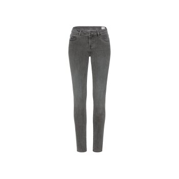 esmara® Damen Jeans, Super Skinny Fit, mit normaler Leibhöhe (grau, 34 short length) - B-Ware neuwertig