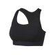 CRIVIT Damen Sportbustier, Medium-Level, herausnehmbare Pads (schwarz, L(44/46)) - B-Ware neuwertig