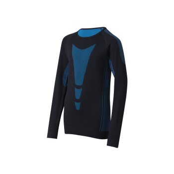 CRIVIT Kinder Jungen Seamless-Funktionsunterwäsche, 2-teilig, warm (schwarz, 158/164) - B-Ware neuwertig