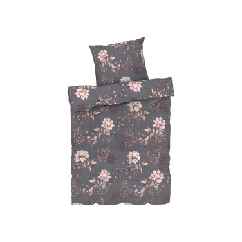 LIVARNO home Mikrofaser-Satin-Wendebettwäsche, 155 x 220 cm - B-Ware