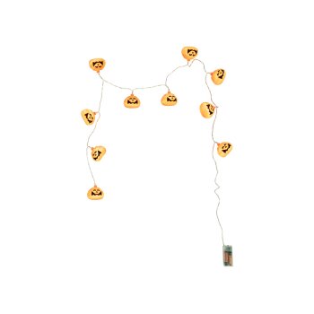 LIVARNO home Halloween-Lichterkette, mit 6-Stunden-Timer (Kürbis) - B-Ware sehr gut