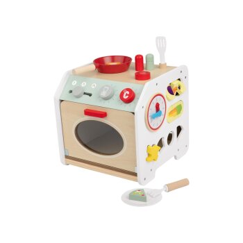 Playtive Motorikwürfel Küche / Motorikwürfel Werkbank, 12-teilig / 24-teilig - B-Ware