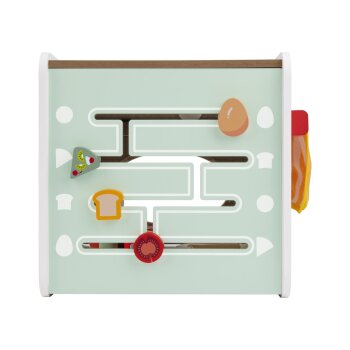 Playtive Motorikwürfel Küche / Motorikwürfel Werkbank, 12-teilig / 24-teilig - B-Ware