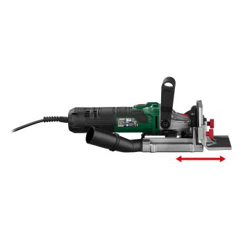 PARKSIDE® Flachdübelfräse PFDF 900 C3, inkl. Adapter zur Staubabsaugung, 900 W - B-Ware neuwertig