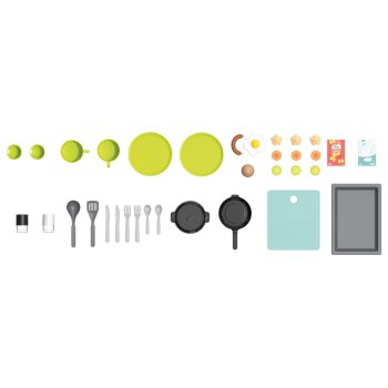 Playtive Spielküche / Werkbank, 35-teilig / 77-teilig (Spielküche) - B-Ware sehr gut