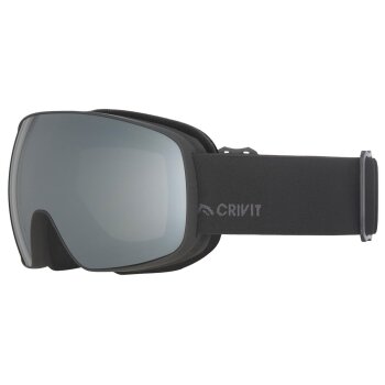 CRIVIT Kinder Ski- und Snowboardbrille (Rahmenlos, schwarz) - B-Ware sehr gut