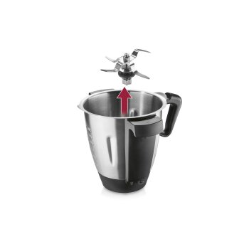 Silvercrest Kitchen Tools Monsieur Cuisine Smart BLACK EDITION »SKMS 1200 B1«, 1200 W - B-Ware gebraucht