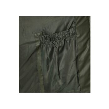 LIVERGY® Herren Steppjacke, Kapuze mit Kordelzug (khaki, L(52/54)) - B-Ware neuwertig