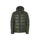 LIVERGY® Herren Steppjacke, Kapuze mit Kordelzug (khaki, L(52/54)) - B-Ware neuwertig