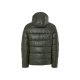 LIVERGY® Herren Steppjacke, Kapuze mit Kordelzug (khaki, L(52/54)) - B-Ware neuwertig