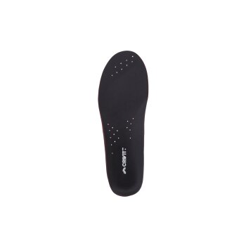 CRIVIT Damen / Herren Running-Einlegesohlen, 1 Paar (schwarz/rot, 38/39) - B-Ware sehr gut