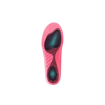CRIVIT Damen / Herren Running-Einlegesohlen, 1 Paar (schwarz/rot, 38/39) - B-Ware sehr gut
