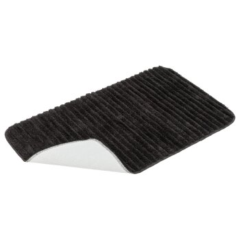 LIVARNO home Badematte, aus pflegeleichtem Material, 50 x 80 cm (Grau) - B-Ware sehr gut