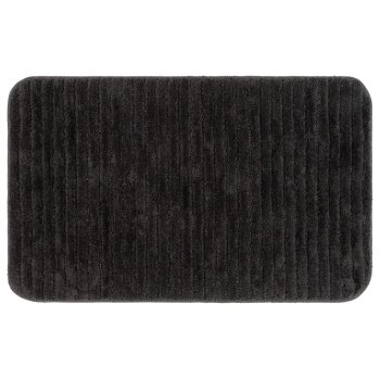 LIVARNO home Badematte, aus pflegeleichtem Material, 50 x 80 cm (Grau) - B-Ware sehr gut