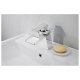 LIVARNO home LED-Waschtischarmatur, mit Wasserfall-Auslauf - B-Ware Transportschaden Kosmetisch