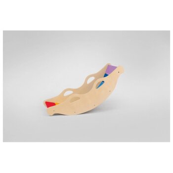 PLAYTIVE® Balancewippe, aus massivem Birkensperrholz - B-Ware neuwertig