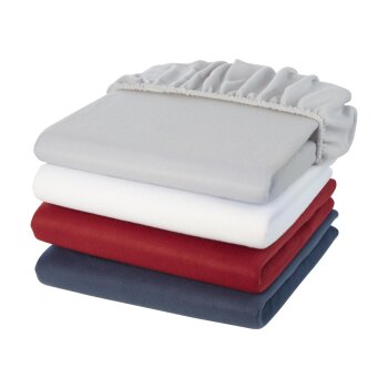 LIVARNO home Fleece-Spannbettlaken, 90-100 x 200 cm - B-Ware