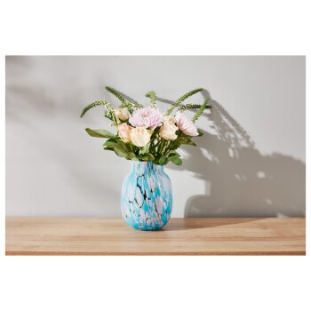 LIVARNO home Glasvase, mundgeblasen - B-Ware